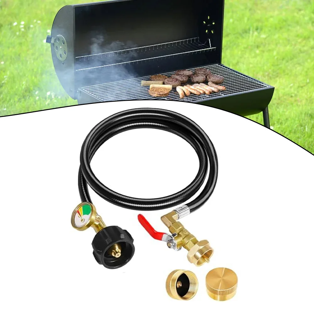 Control Valve 3FT Refill Hose Propane Refilling 3ft Propane Refill Hose Included Comprehensive Solution Convenient Control