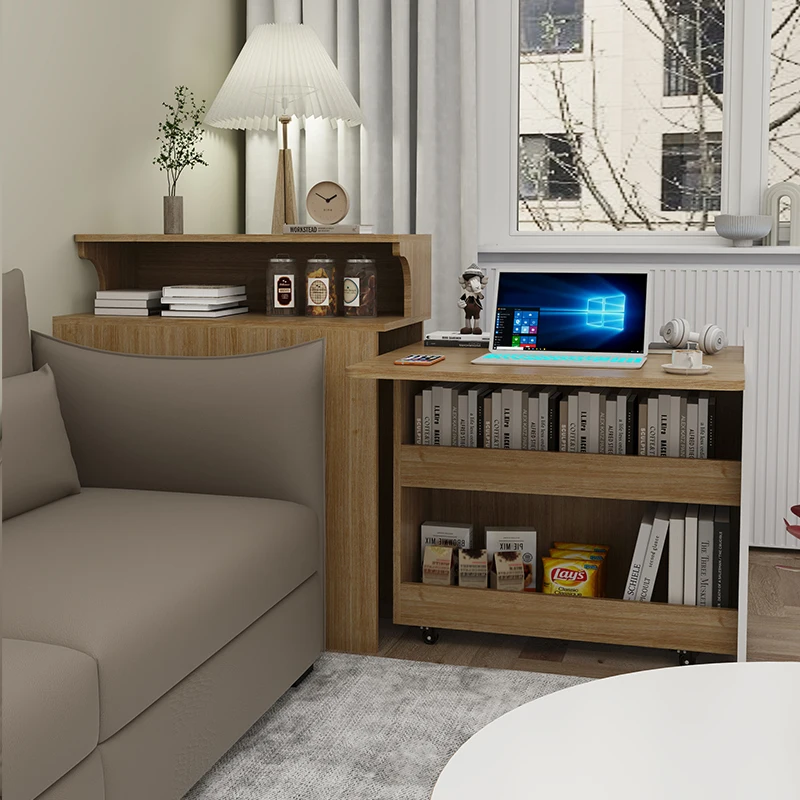 مكتب بسيط وحديث قابل للطي، وخزانة جانبية للأريكة، وخزانة جانبية، وغرفة معيشة، وزاوية جانبية لغرفة النوم، وخزانة ضيقة مع