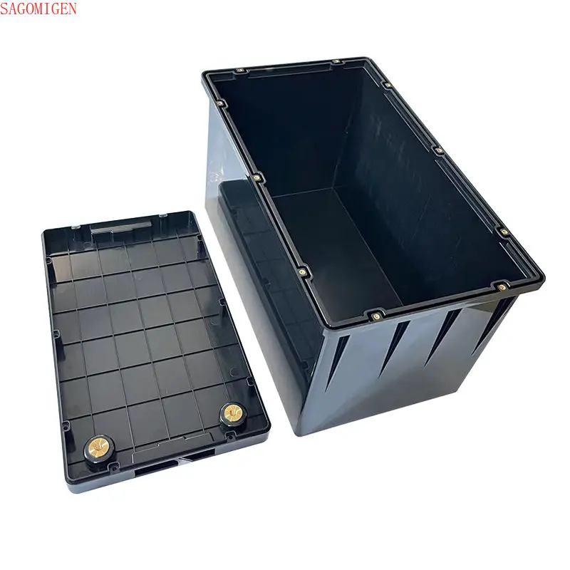 12V 24V Lifepo4 Battery Storage Boxes Case 50Ah 90Ah 105Ah 180Ah 200Ah Solar Cells RV Battery Case Plastic Box Removable Shell