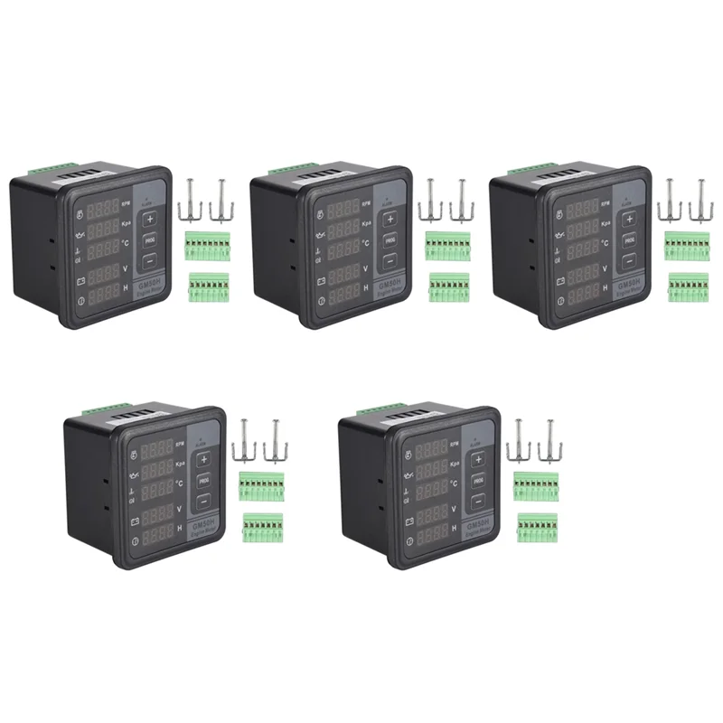 

5X GM50H Engine Multi Function Digital Meter Generator Monitor