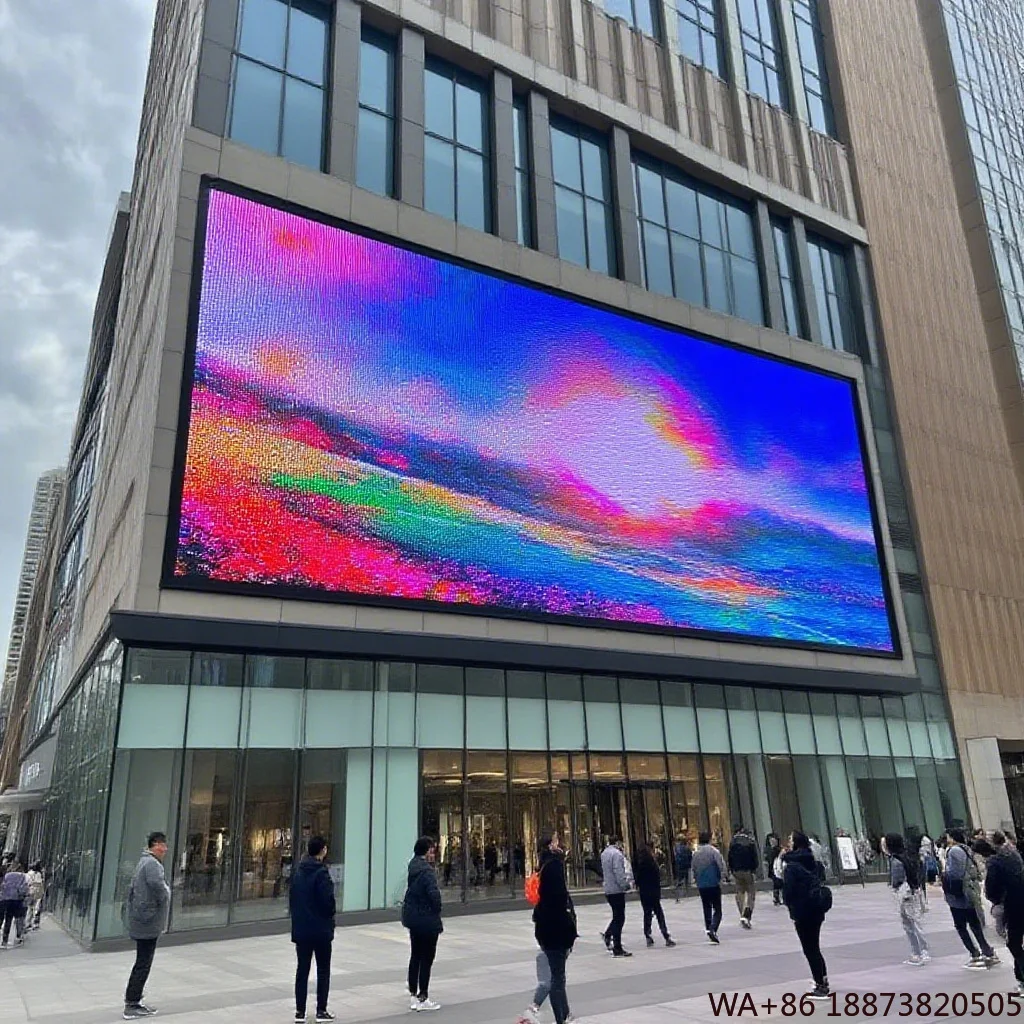 

LED Display Dustproof and Waterproof Outdoor Use PH2.5 Outdoor Fashionable Metal Plate Frame for Outdoor Advertising