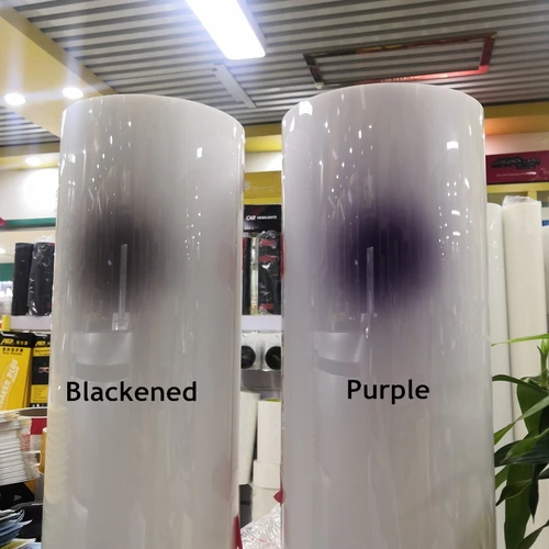 Película fotocromática inteligente para faros delanteros, color UV, cambio negro, TPU PPF, para cualquier decoración de lámpara de coche, antiarañazos, pegatinas protectoras