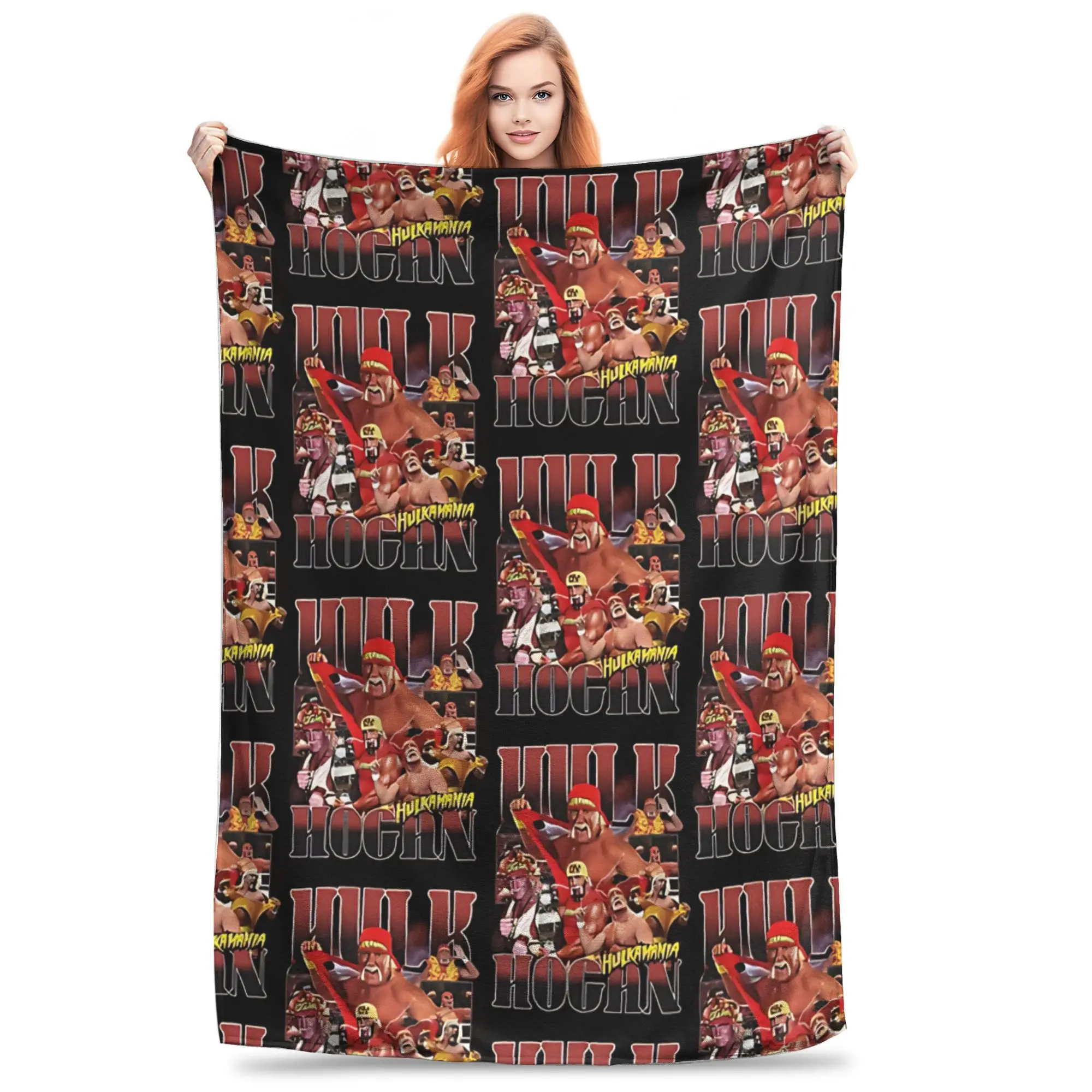 

Одеяло Hulk Hogan Pro Wrestling Legend, качественное мягкое теплое одеяло, зимнее детское диван-кровать, модное покрывало