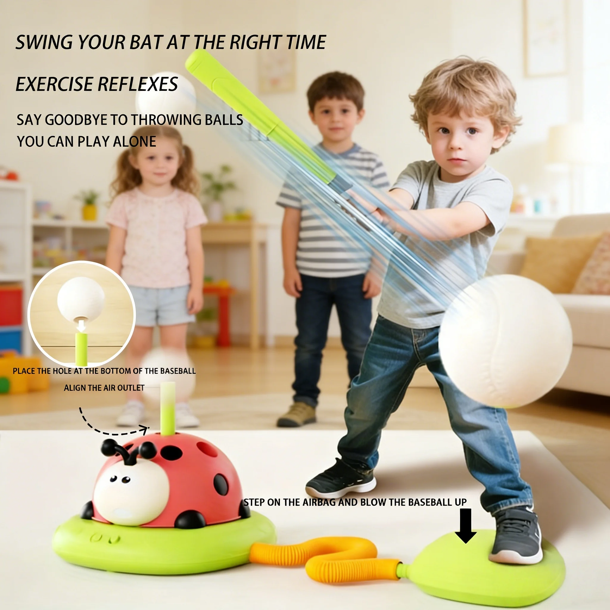 ladybug-2-3-4-5-in-1-outdoor-toy-with-rocket-launcher-music-and-ring-toss-perfect-interactive-gift-for-children-aged-3-8