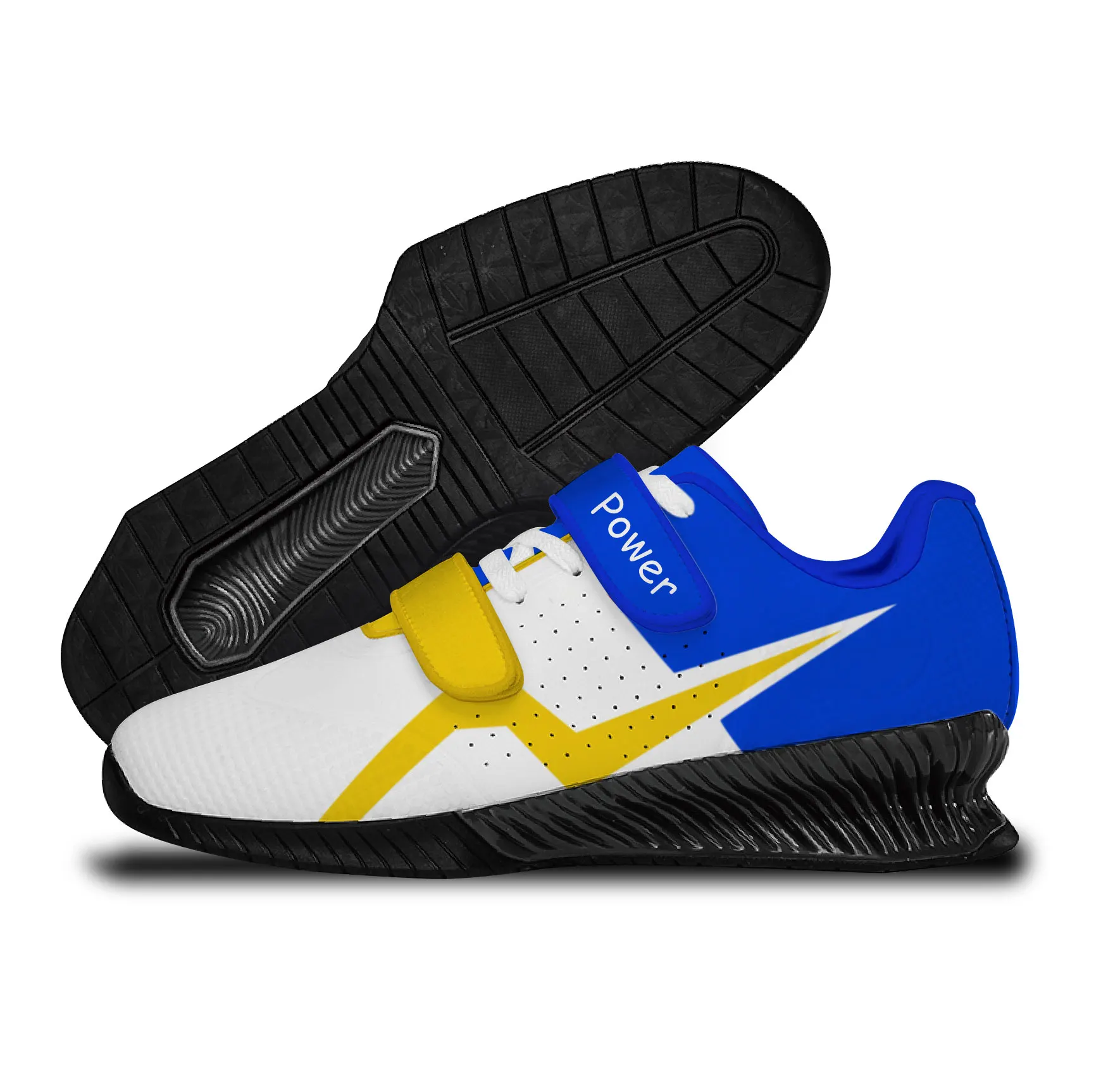 New Men's Weightlifting Shoes Indoor Training Weightlifting Shoes Comfortable Fitness Squat Hard Pulling Shoes Size 39-46