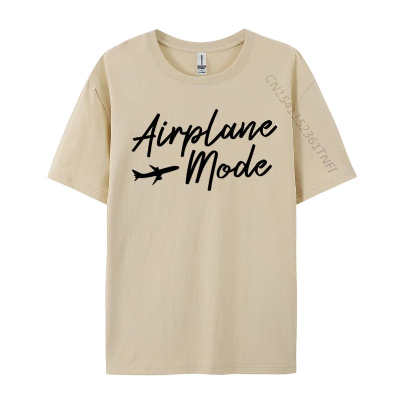 Airplane Mode Vacation Travel Bug Airplane Mode Unique3D Printed Tops Tees Fall Latest Cotton Mens T-shirts Slim Fit