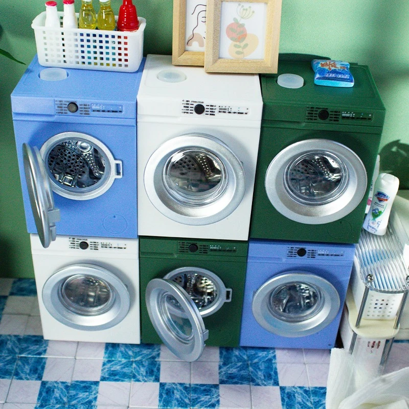 Gesimuleerde Mini Wasmachine Roterend Speelgoed voor 1/10 RC Crawler Auto Traxxas TRX4 Defender Bronco AXIALE SCX10 90046 RC4WD D90