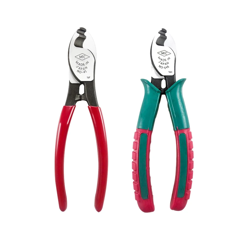 Original Japan MTC Cable Cutter Electrician Shears Crimping Pliers  Able to Cut Copper Core Cable and IV Cable MTC-45,MTC-E45