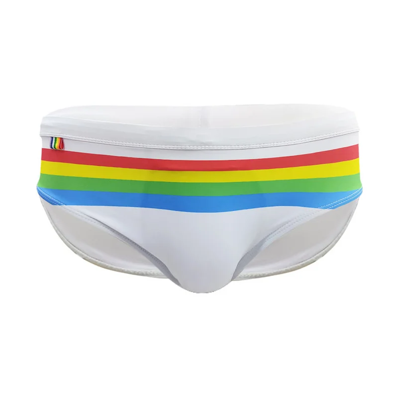 Men's Briefs Underwear Bathing Trunks Swimming with Cup Comfortable Quick Dry Close-fitting Beachwear Swim Underpants