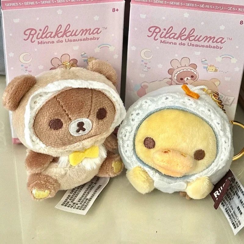 

Подлинная детская коллекция Rilakkuma, серия, слепая коробка, сумка, подвеска, загадочная коробка, игрушка, коллекционный дизайн, модный орнамент, подарок на день рождения