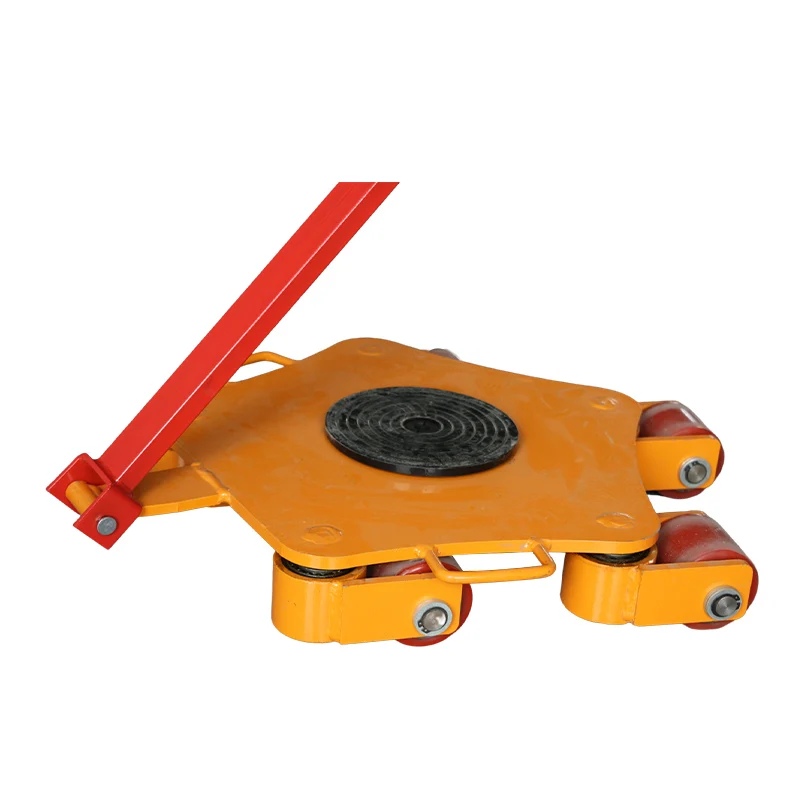 

Heavy Duty Universal Moving Crawler Rotating Load Transporter Low Profile Shifting Machine