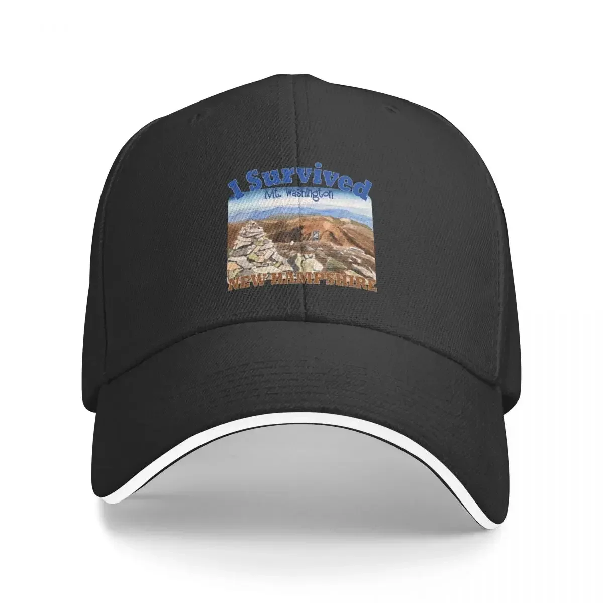 I Survived Mt. Washington, New Hampshire Baseball Cap Rave Mountaineering Wild Ball Hat Female Men's