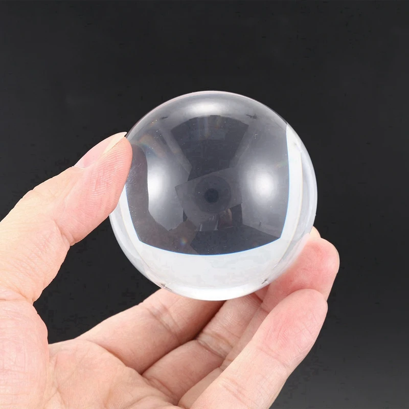 4Pcs 60Mm Clear Acrylic Ball Transparent Contact Manipulation Juggling Ball Gifts