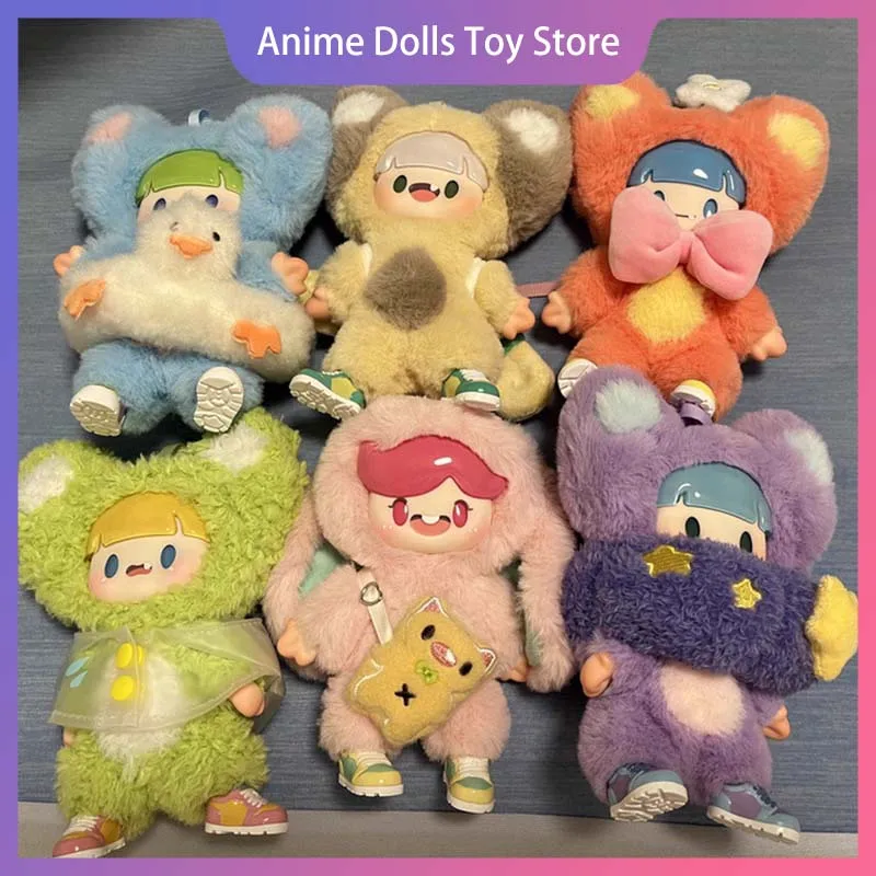 

Genuine ADou Blind Box Colorful Life Series Anime Cute Figure Dolls Collection Backpack Bag Pendant Toy Decoration Girl Gift