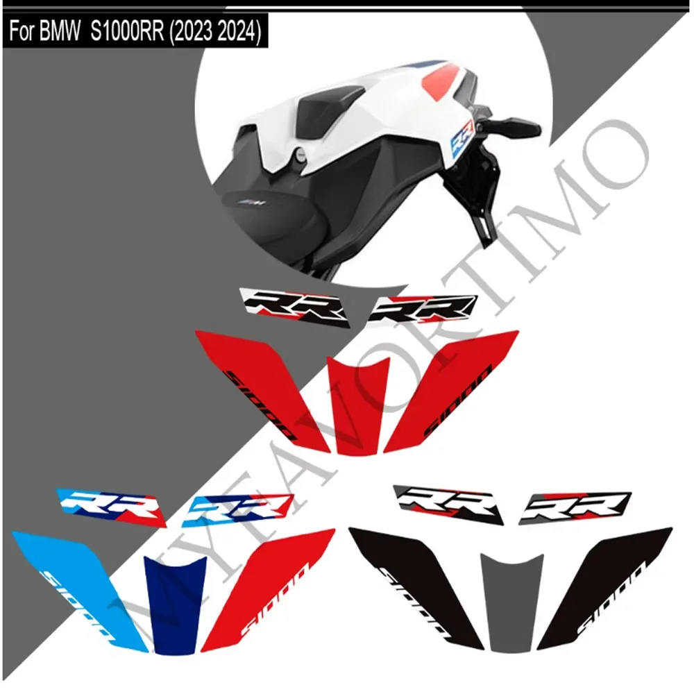 Motorcycle Protector For BMW S1000RR S 1000 RR S1000 Tank Knee Pad Gas Fuel Oil Stickers Fairing Fender Body Decals 2023 2024