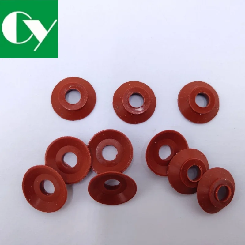 High Quality Suction Nozzle 42.016.072 Sucker Red Rubber Gripper 19x7x4mm 42.016.072 For GTO46 GTO52 Printer Machine Rubber Suck