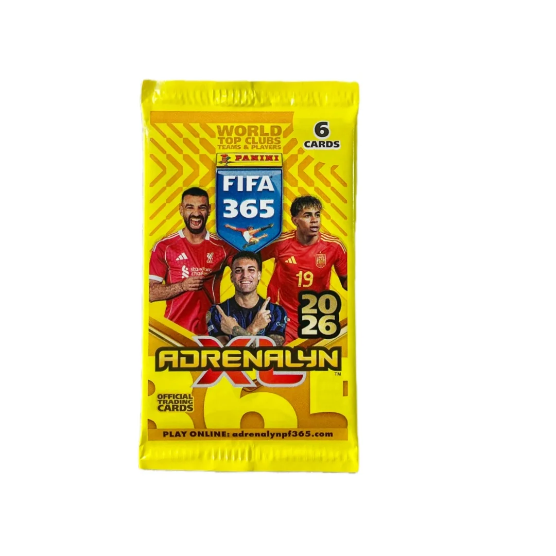 2026 Exclusieve Collectie Voetbalkaarten Limited Edition FIFA 365 Trading Card met Sterrenspelers Panini Adrenalyn XL Voetbal Cadeau