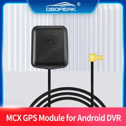 OBDPEAK Mini MCX GPS Antenna Module Camera GPS Tracker GPS Locator for DashCam Android DVR T30/K50/D90