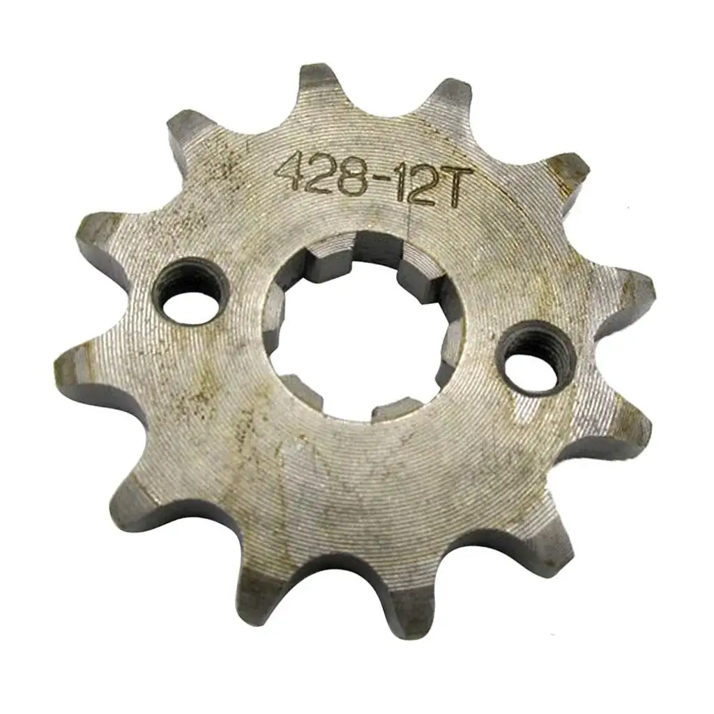 428 12T 17mm Drive Front Counter Sprocket ATV Pit Dirt Bike