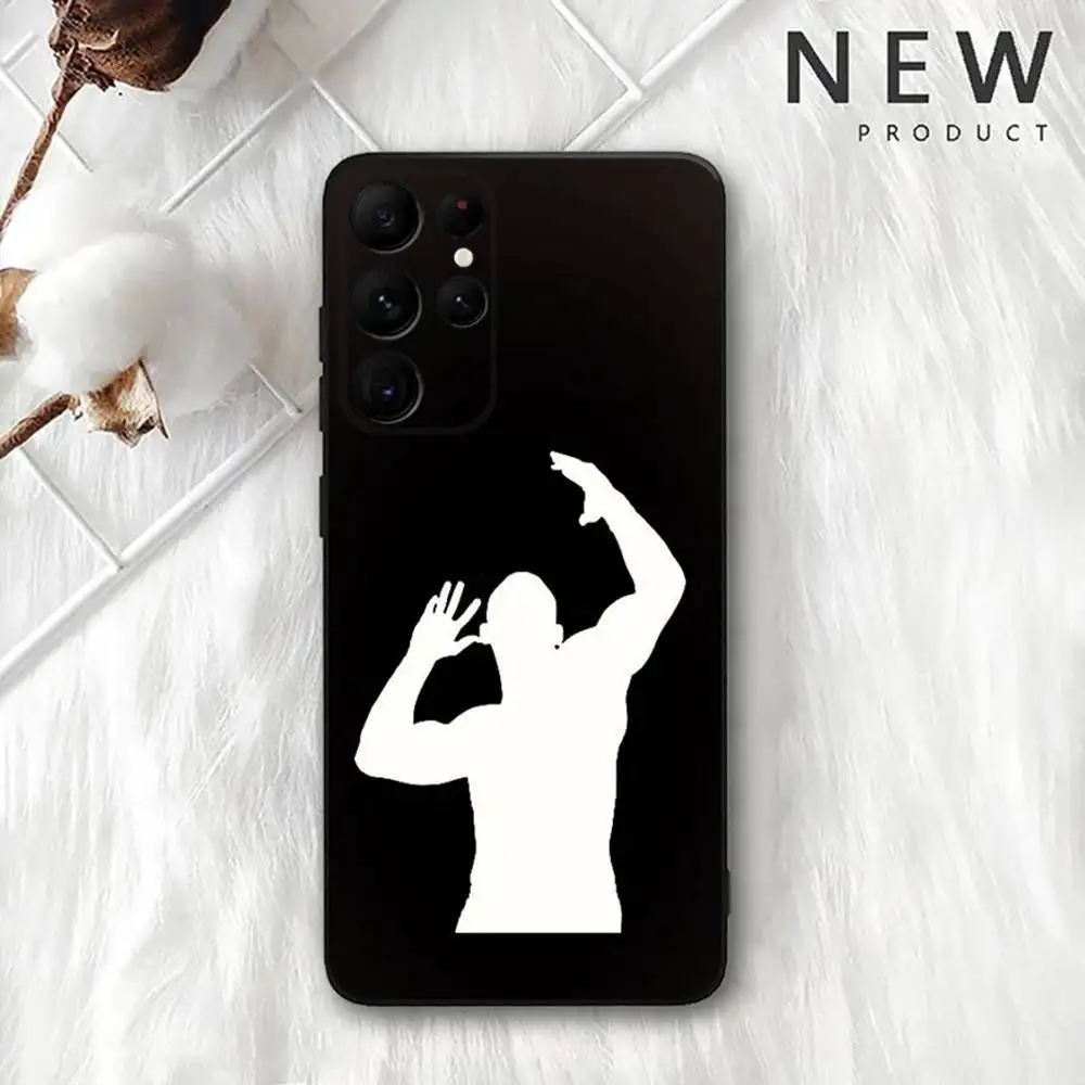 Étui de téléphone Randy Orton pour Samsung S 25,24,23,22,30,21,10,9,Ultra,Plus,Lite,FE,4,5G, coque souple noire