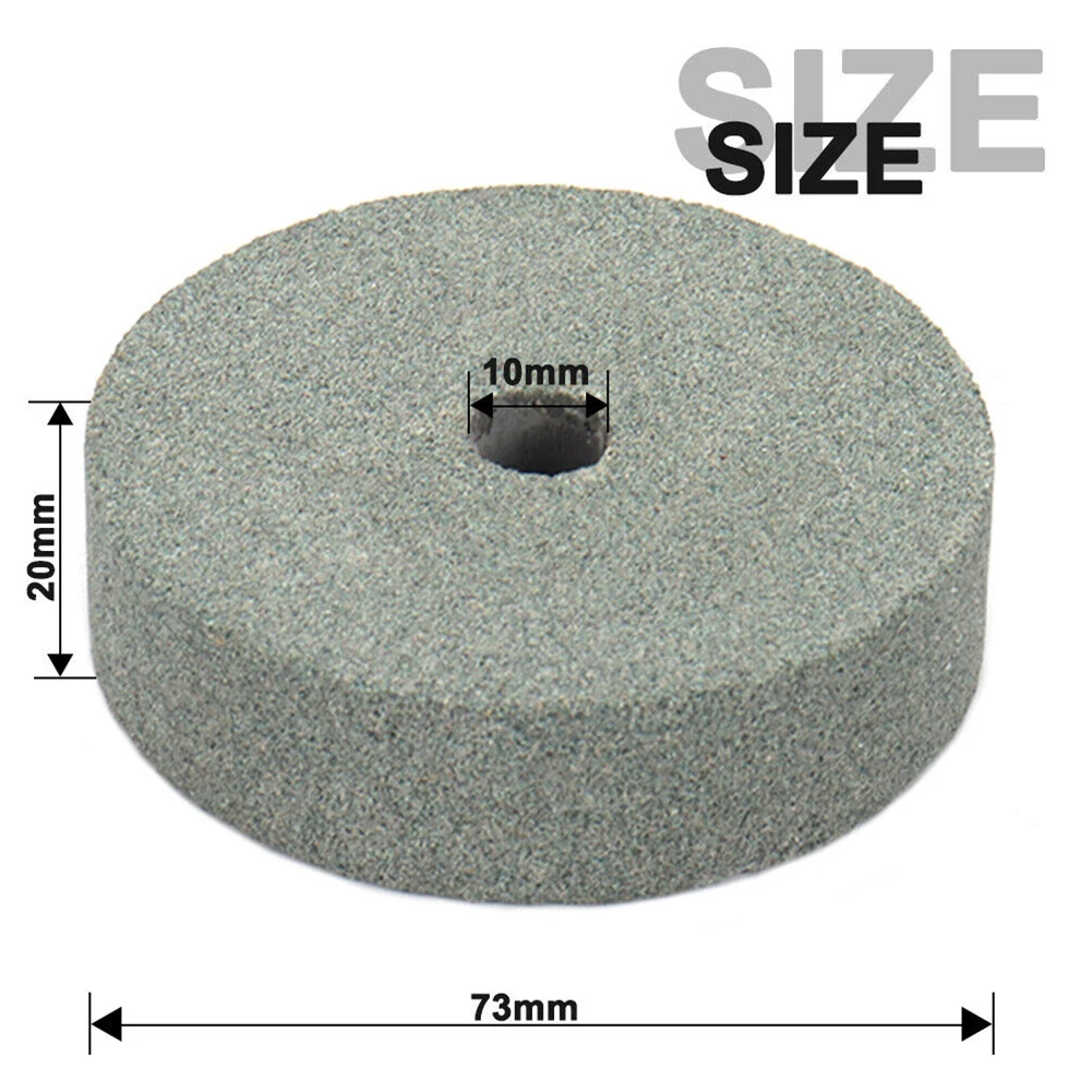 1pc 75 Mm 3 Inches Grinding Wheel Polishing Pad Abrasive Disc Grinding Stone For Metal Ceramic Bench Grinder Rotary Tool