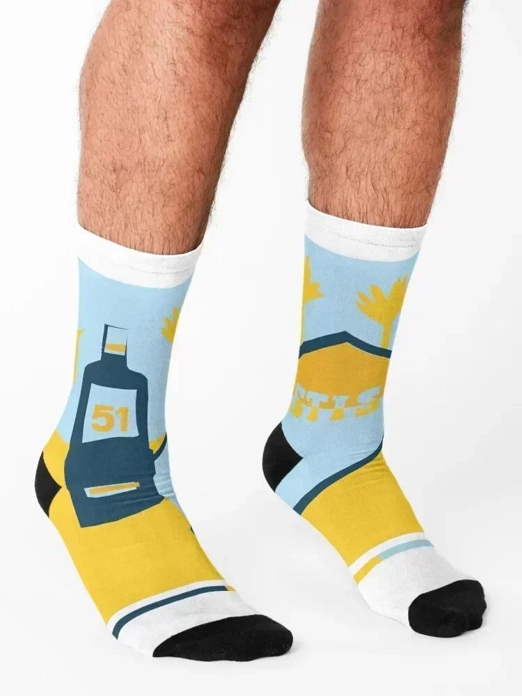 جوارب pastis 51 جورب تدفئة بلون الثلج، جوارب عصرية للأولاد والأطفال للسيدات