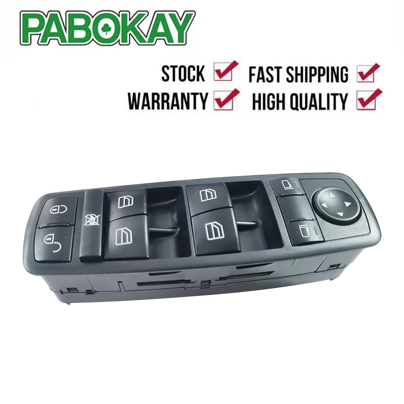 

Window Control Switch Front Left For Mercedes-Benz W169 W245 A B Class 2005-2012 A1698206610 1698206610