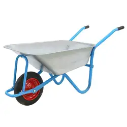 Aluminium Wheelbarrow Trolley Carts Heavy Duty 200KG Wheel Barrow Metal For Garden Construction Tools Customizable