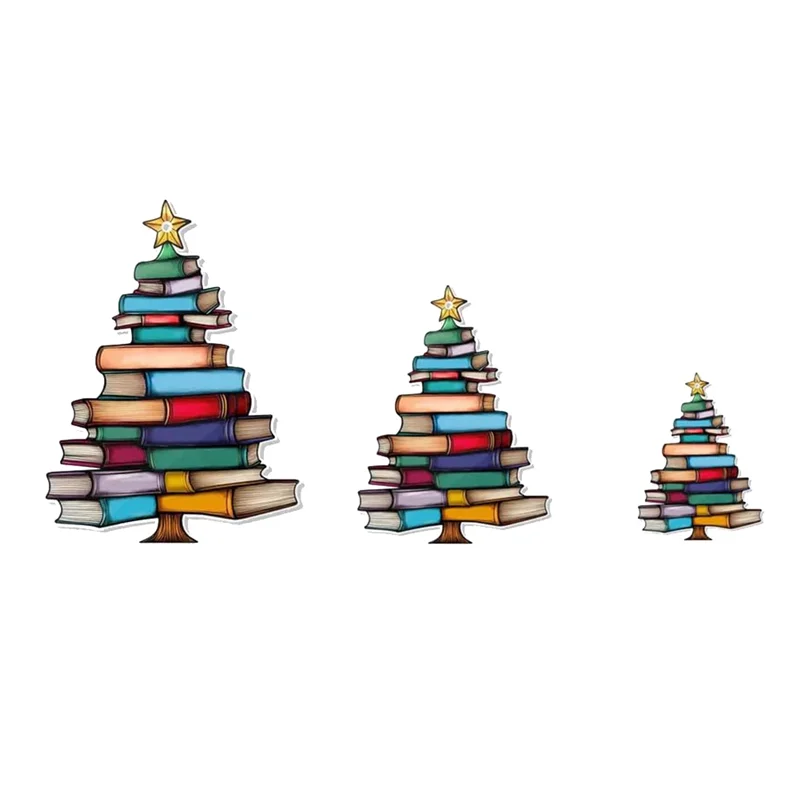 3Pcs Book Tree Card… - image