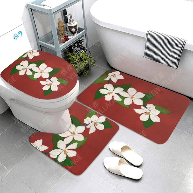 Anti-slip Bath Mat Bathroom Small Rug Shower Mat Decorative Absorbent Foot Mat Entrance Bathtub toilet rug Morandi Nordic Modern