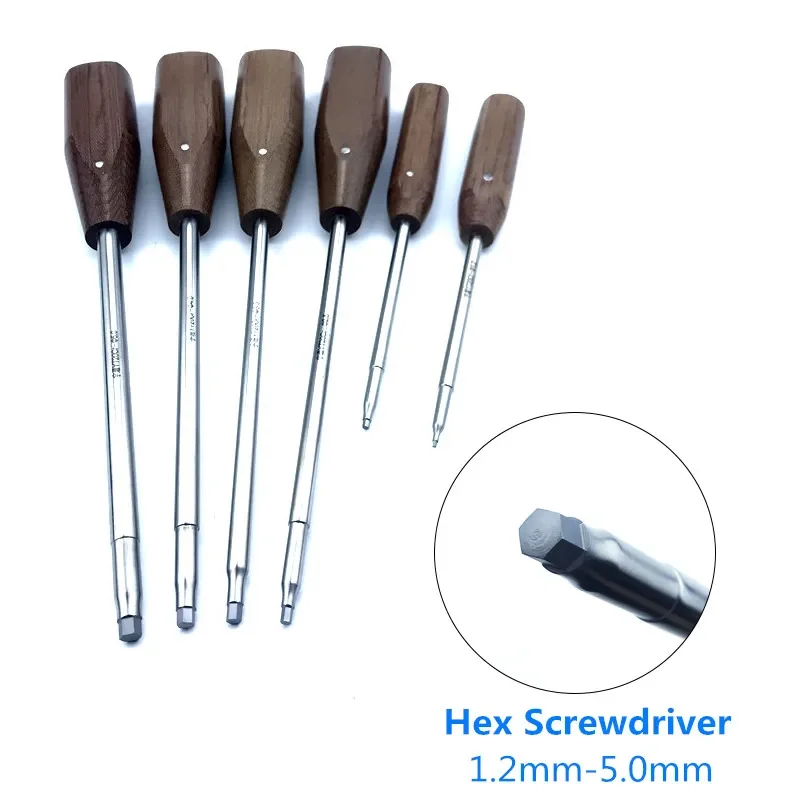 Bone Screwdriver 1PCS Hex Head Orthopedics Screw Driver Orthopedics Surgical Instruments