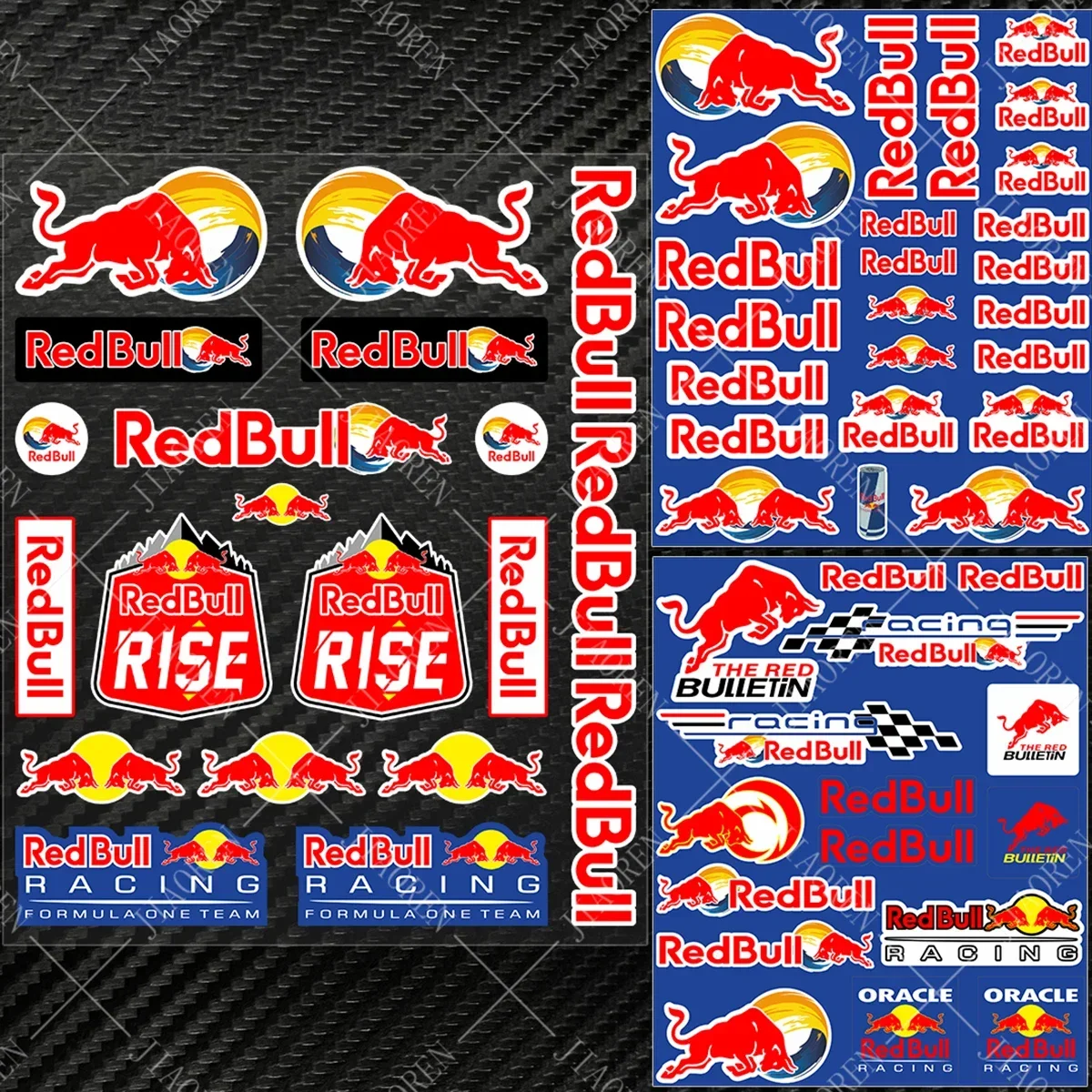 Red Bull Sticker Racing Decal Logo image 2