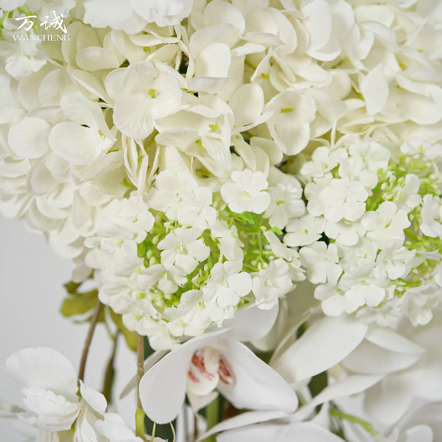 Amazon, simulated flower bouquet, Phalaenopsis Falls wedding photo prop, gift fake flower floral ornament