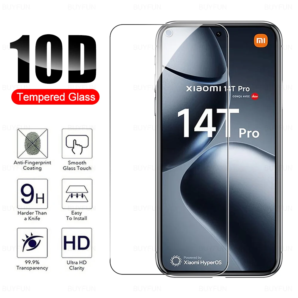 Screen Protector For Xiaomi 14T 13T 12T 11T 10T 9T Pro 5G Anti-Scratch Front Film xaomi Xiaomi14TPro Mi 14TPro Protective glass