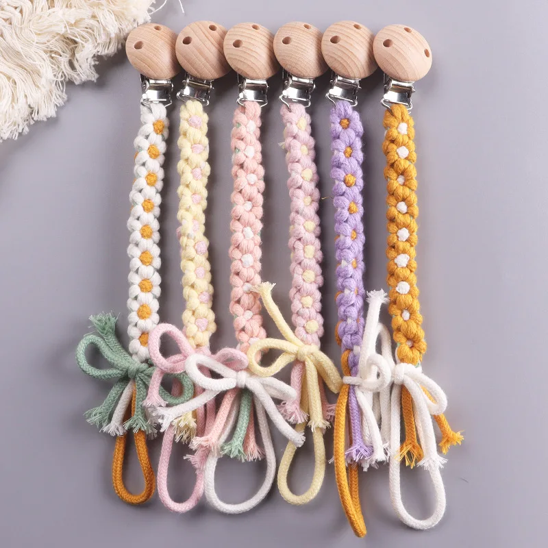 Handwoven Cotton Flower Pig Keychain Cute Cartoon Milk Pack Charm Handmade Bag Pendant Creative Gift for Kids