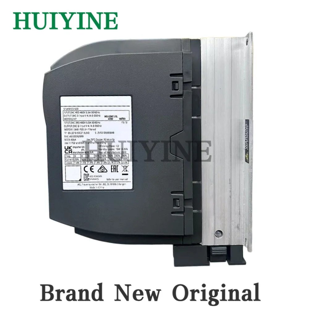 New Original 6SL3210-5BE21-5UV0 6SL3210-5BE21-5UV1 SINAMICS V20 Industrial frequency Converter