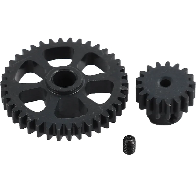 4X Upgrade Part Metal Reduction Gear + Motor Gear Spare Parts For Wltoys A949 A959 A969 A979 RC Car Remote Control