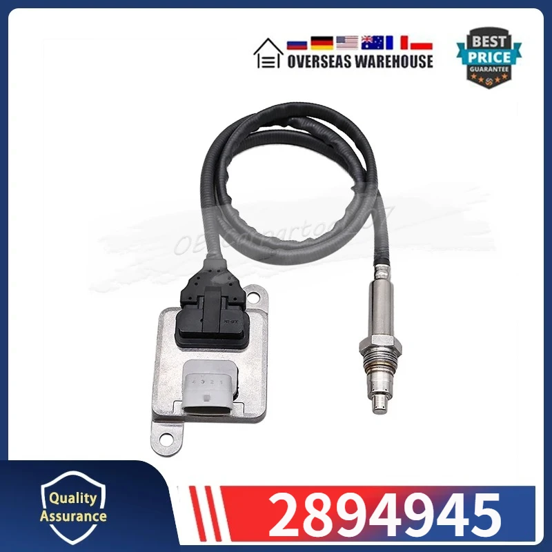 

2894945 For Cummins ISX 15 ISX 11.9L ISB 6.7L Nitrogen Oxide NOx Sensor 1PCS 5WK96692A 2872297 5293295RX