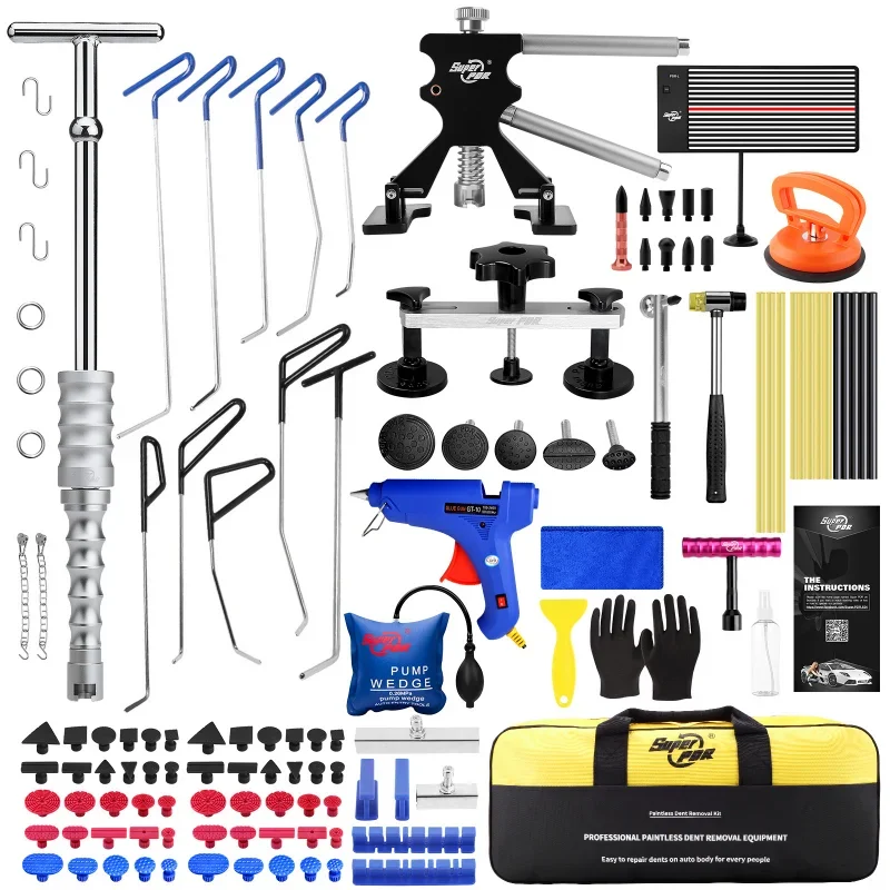 Super PDR other vehicle tools with Rods Dent Removal pro tech For Professional car restoration