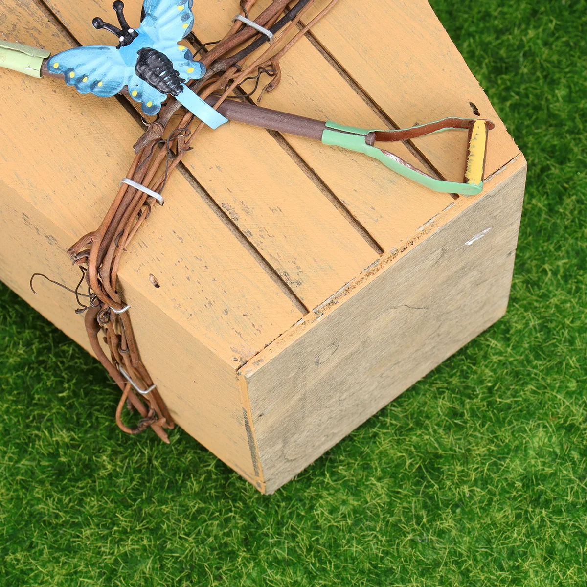 

Wooden Bird Decoration Hanging Rural Bird Ornament For Home Office Wedding Xmas Gift Lightweight Craft