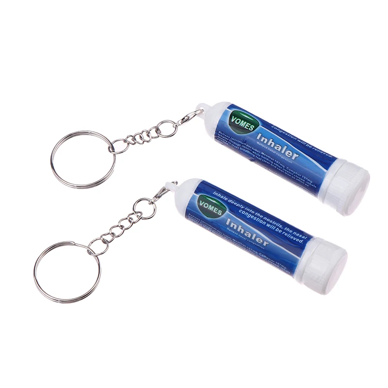 5 Pcs Sinus&Congestion Relief Daily Nasal Stick Boosts Focus Inhaler Tubes Cooling Essential Oil Nasal Aromatherapy Energy Bar