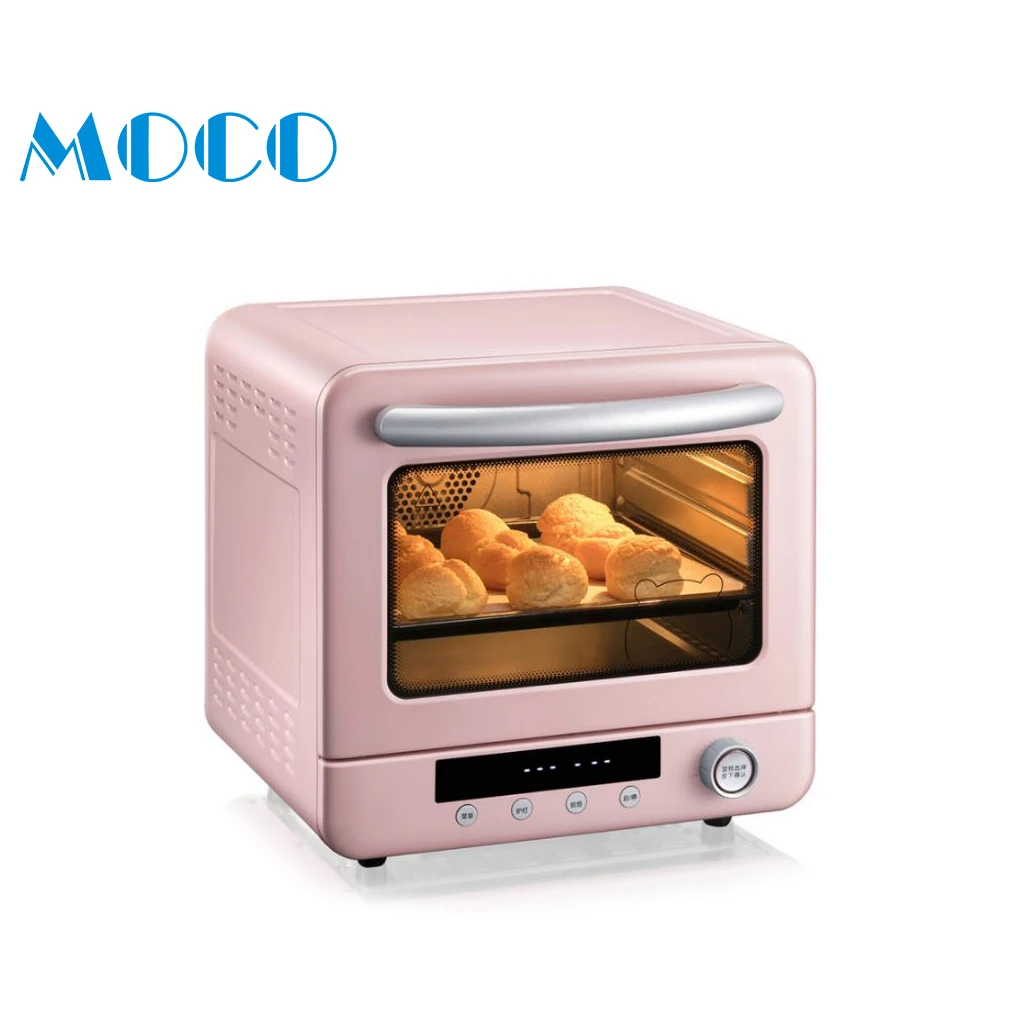 Free sample pink color high quality electric oven for home office