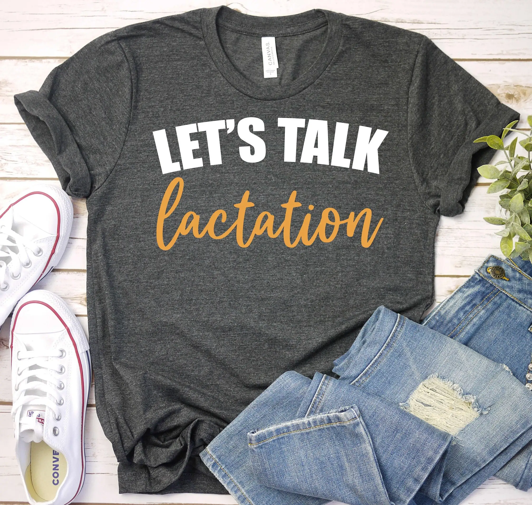 Let'S Talk Lactation Nurse Ob T Shirt Gyn Obstetrics Obstetrician Doula Birth Worker L D