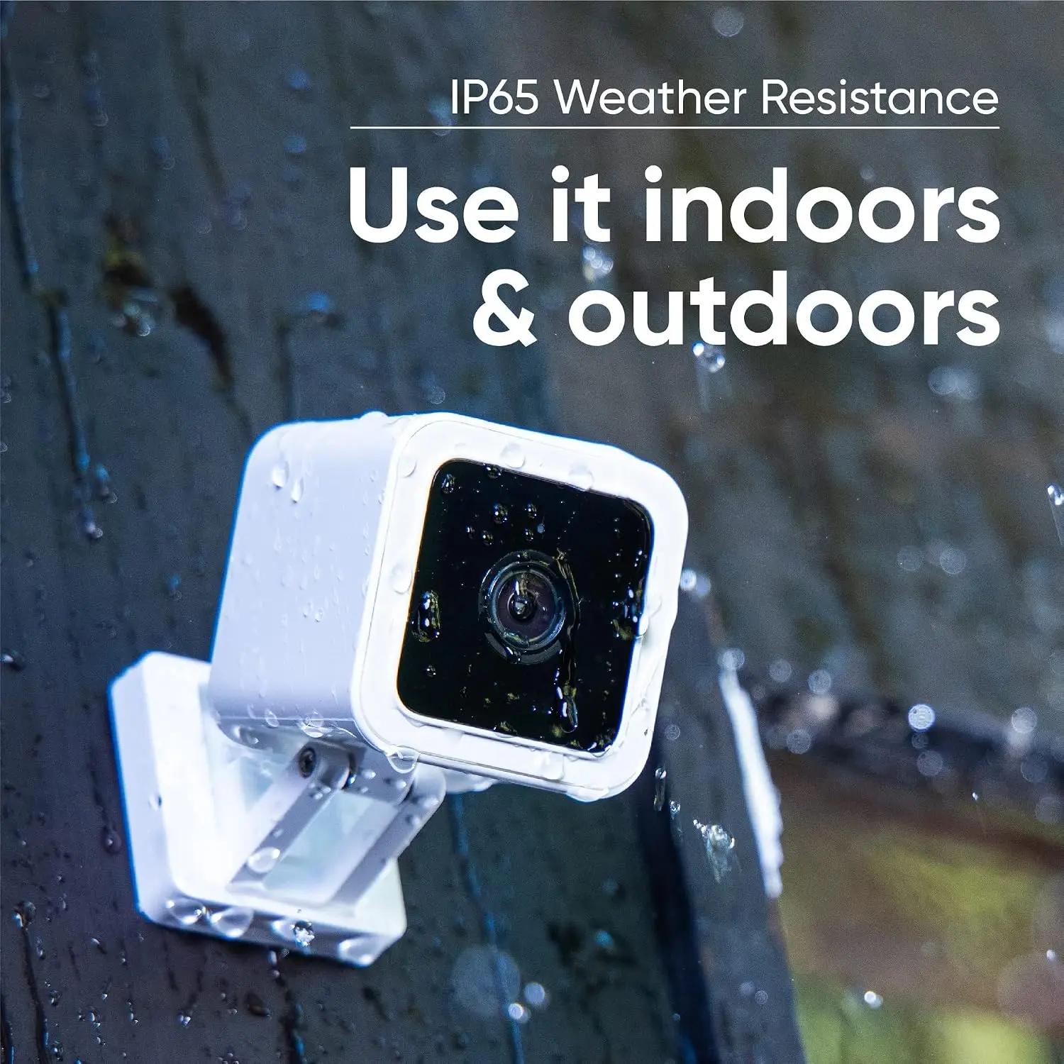 WYZE Cam V3 with Color Night Vision, Wired 1080p HD Indoor/Outdoor Video Camera, 2-Way Audio, Works with Alexa, Google Assistant