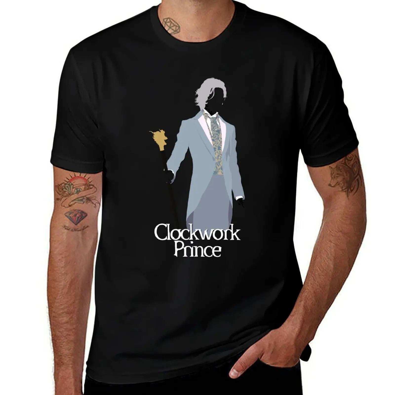 James Jem Carstairs | Clockwork Prince T-Shirt Casual Basic Short Sleeve T-Shirt