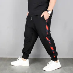 plus size 7XL 8XL 11XL 12XL men sweatpants spring Autumn oversize soprts pants Stretch Elasticity loose pants 170KG 70 72 74 76