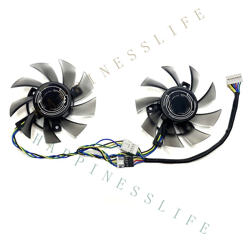 GR+   Cooling Fans Repair Accessory Part for ASUS GTX1650 1660ti DUAL Graphics Card