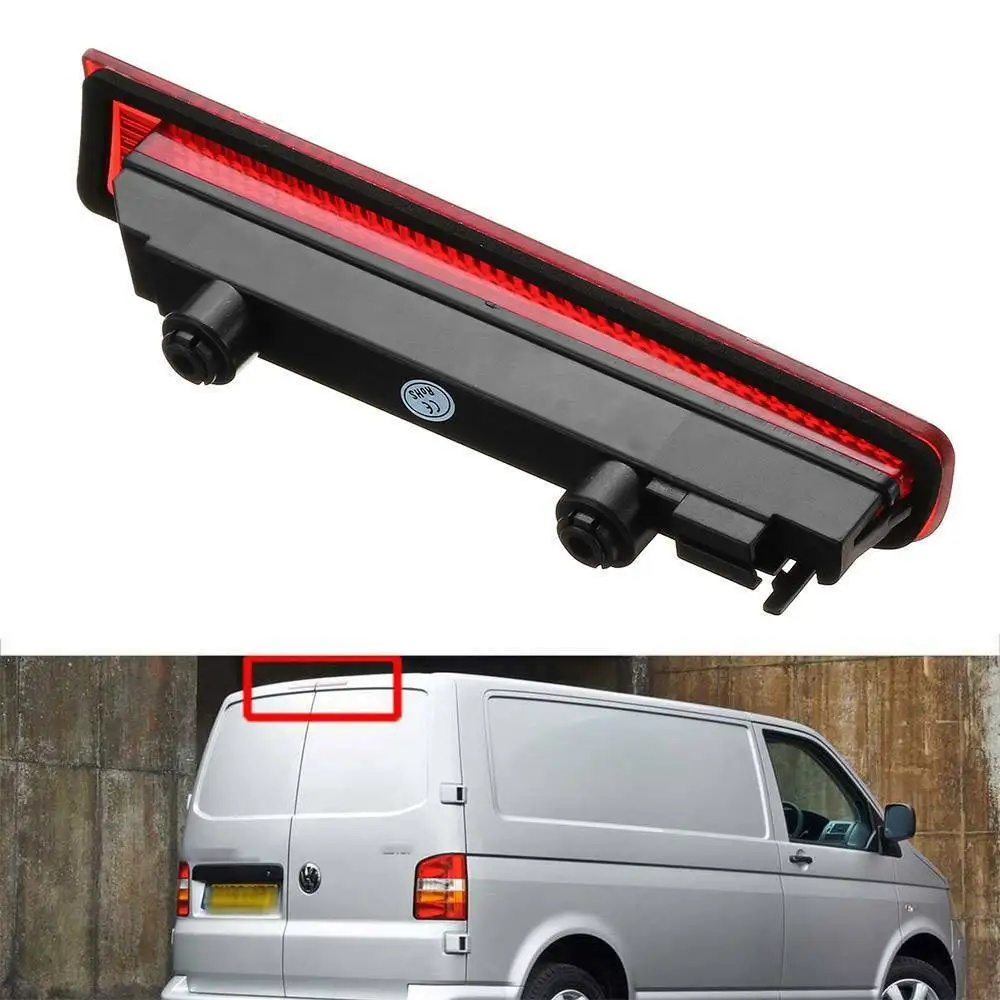 3rd High Level Brake Light For VW Transporter T5 T6 Barn Door SPR With Pre-Wired Connector Plug Exterior Parts