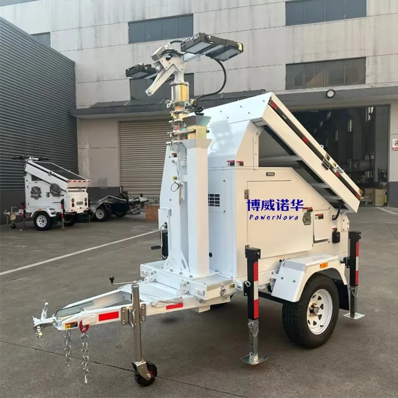 High Quality 360 Degree Multi-scene Light Tower Durable Heavy- Mobile Light Tower for Outdoor