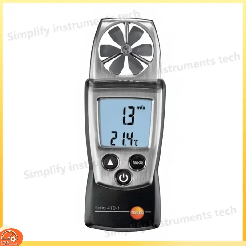 Handheld Hot Air Turbine Anemometer Digital Wind Speed Meter 0.4-20m/s Airflow Velocity Gauge HVAC Tool for Industrial